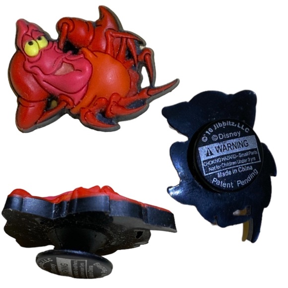Disney Accessories - Crocs Charm of Sebastian from the Animated Little Mermaid Film